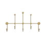 Wallity Iyon-A Gancho de pared metálico Dorado